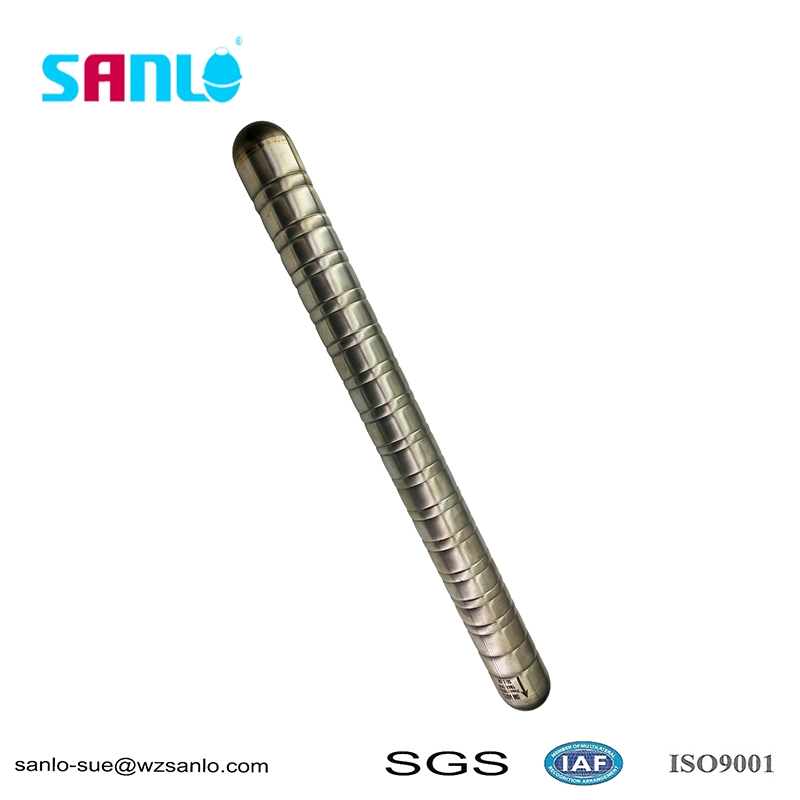 Korkean paineen korkean lämpötilan kestävä metallinen titaaninen kellupallo